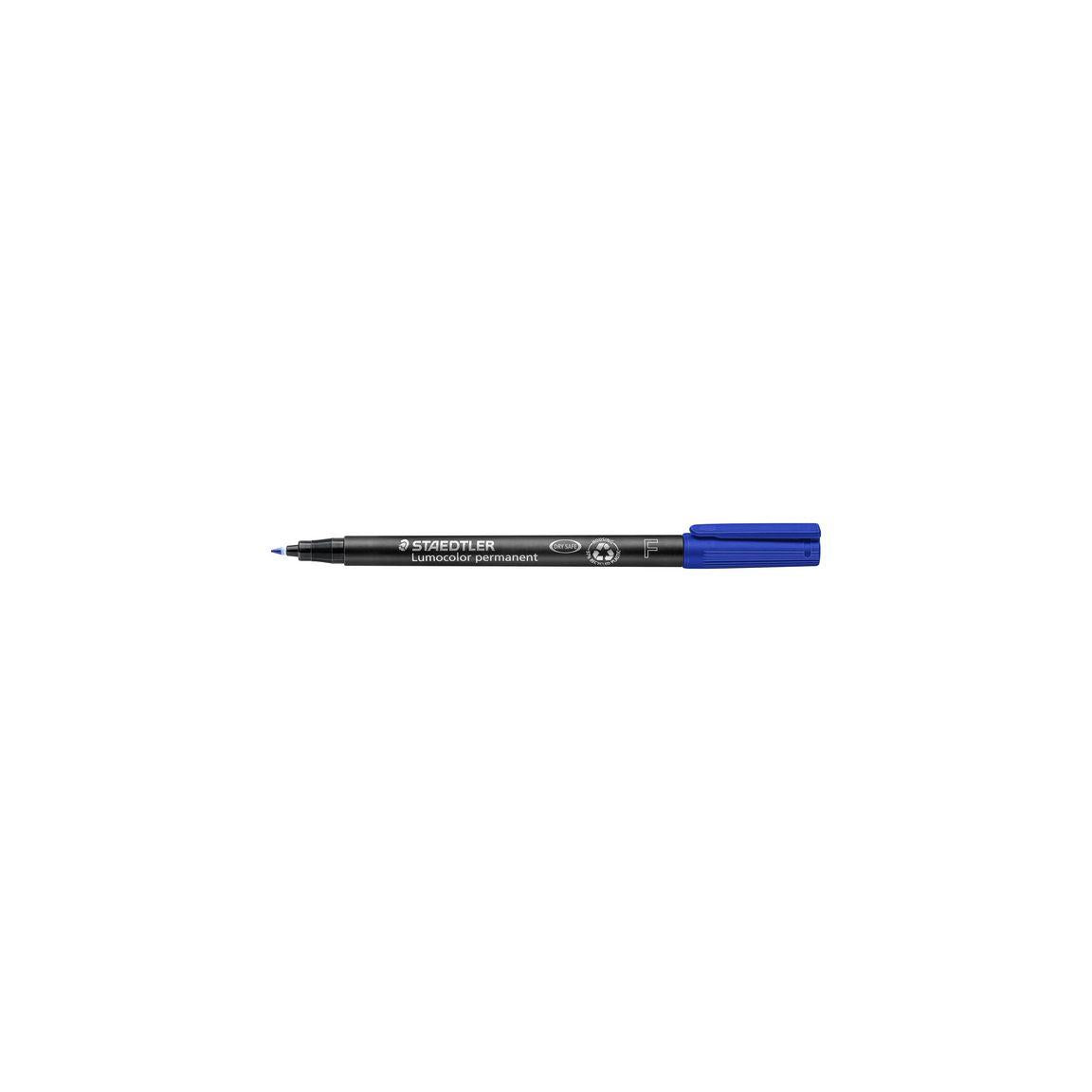 Universal pen LUMOCOLOR F P blue