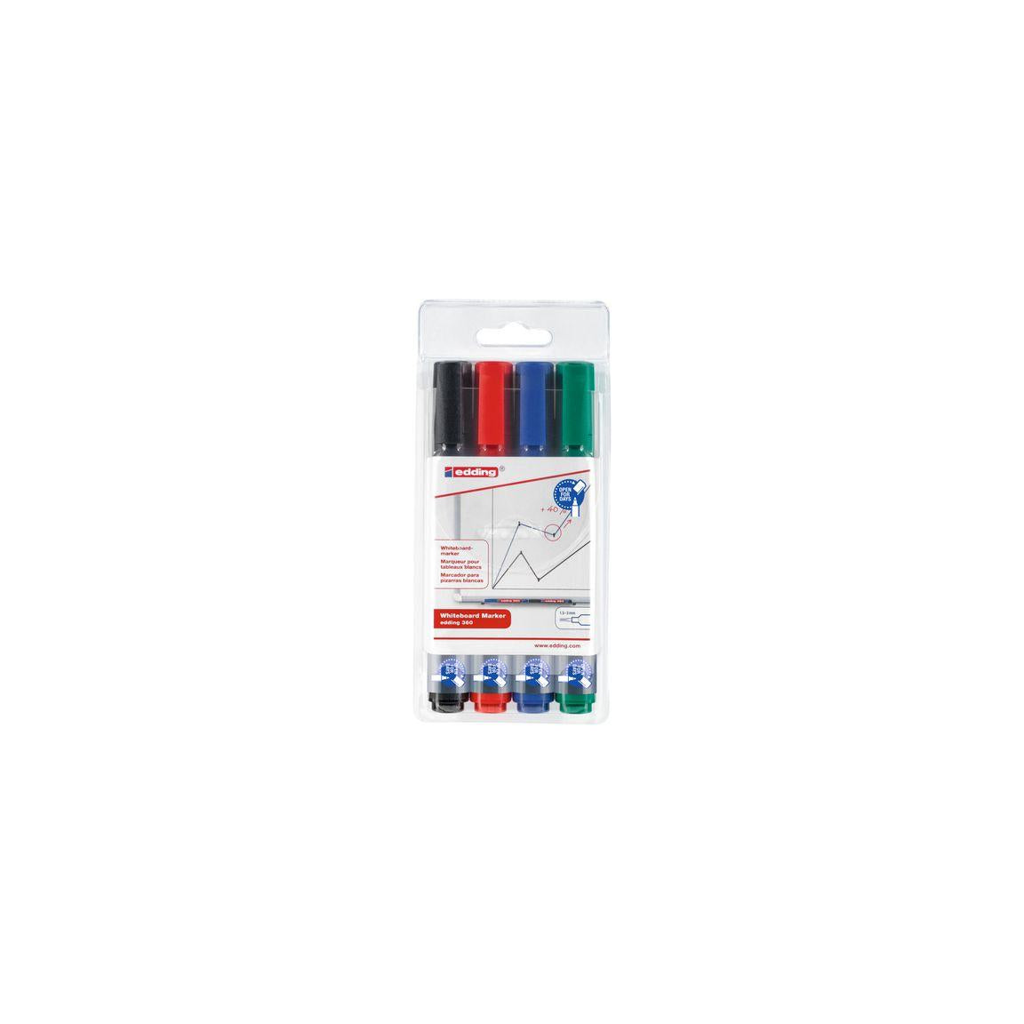 Whiteboard pen EDDING 360 4/pc
