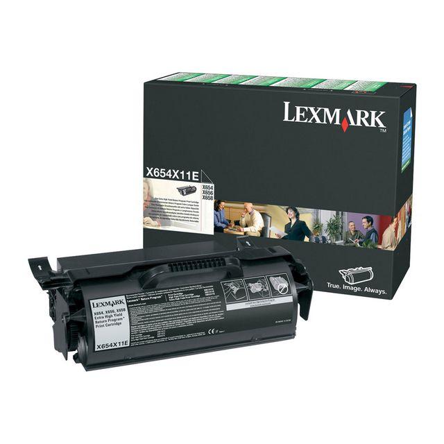 Toner LEXMARK X654X11E 36K black