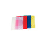 Rubber band folder plastic 3-cl A4 transp/clear