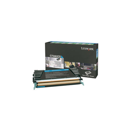 Toner LEXMARK C734A1CG 6K cyan