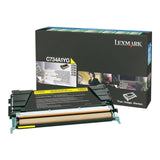 Toner LEXMARK C734A1YG 6K yellow
