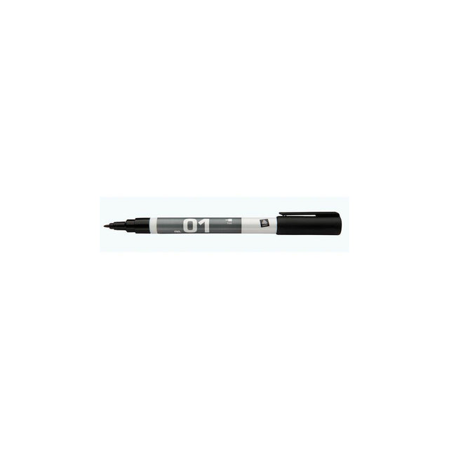 Labelling pen AVERY no 1 textile round black
