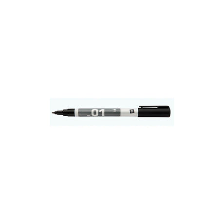Labelling pen AVERY no 1 textile round black