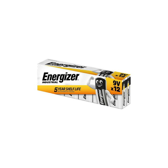 Battery ENERGIZER Industrial E 9V 12/fp