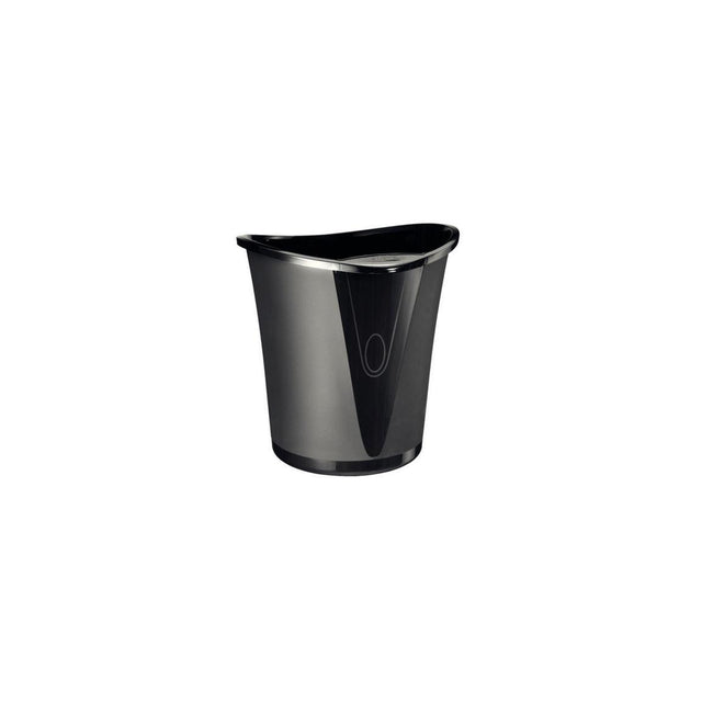 Wastepaper basket LEITZ Allura 18 L black