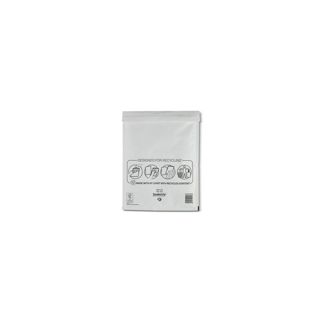 Bubble bag G4 240x330mm white 50/pack