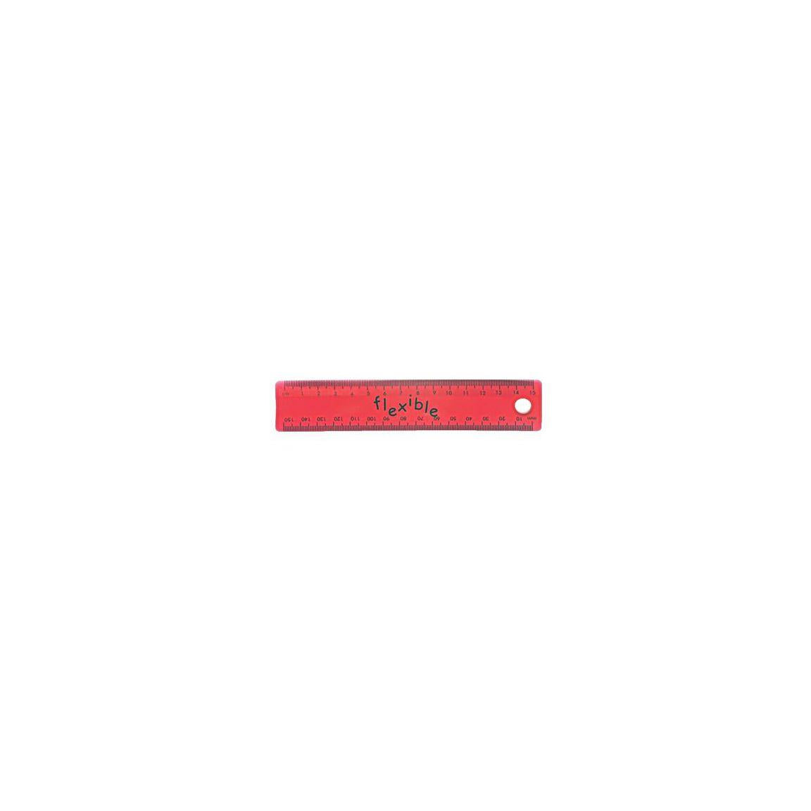Ruler HELIX Flexible plastic 15 cm