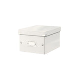 Storage box ClicknStore small white