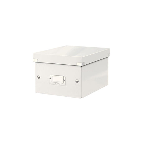 Storage box ClicknStore small white