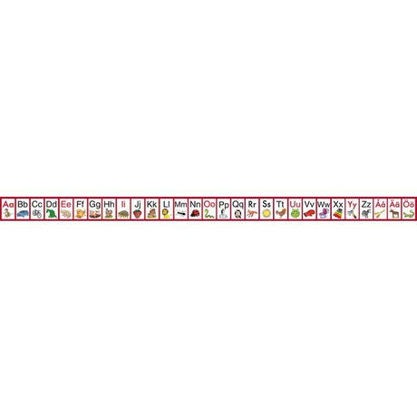 Alphabet strip 10/pack