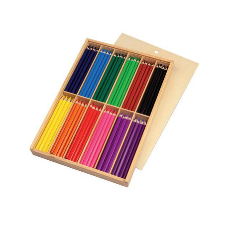Colour pencils triangular 144/pc