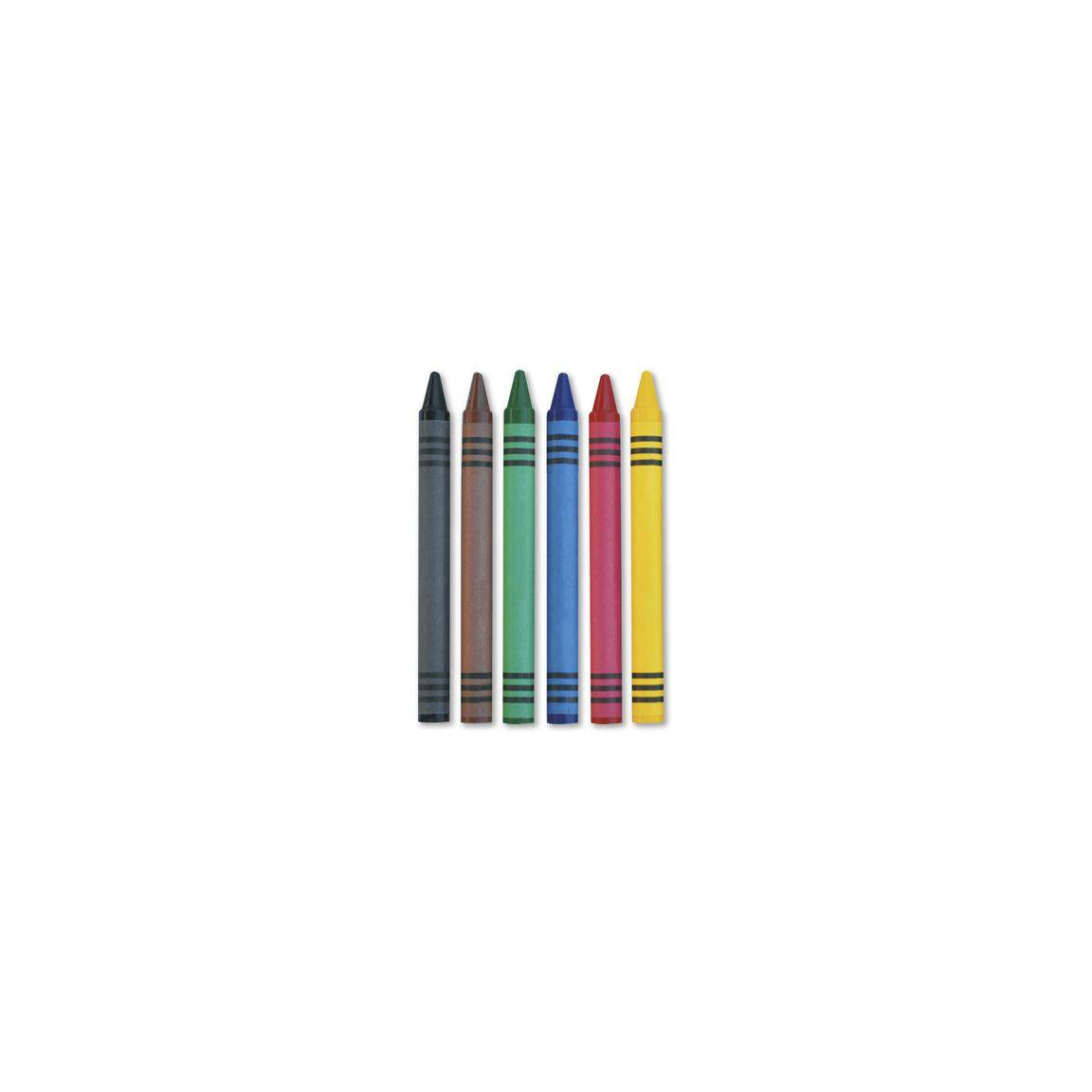 Wax crayon 6 colours