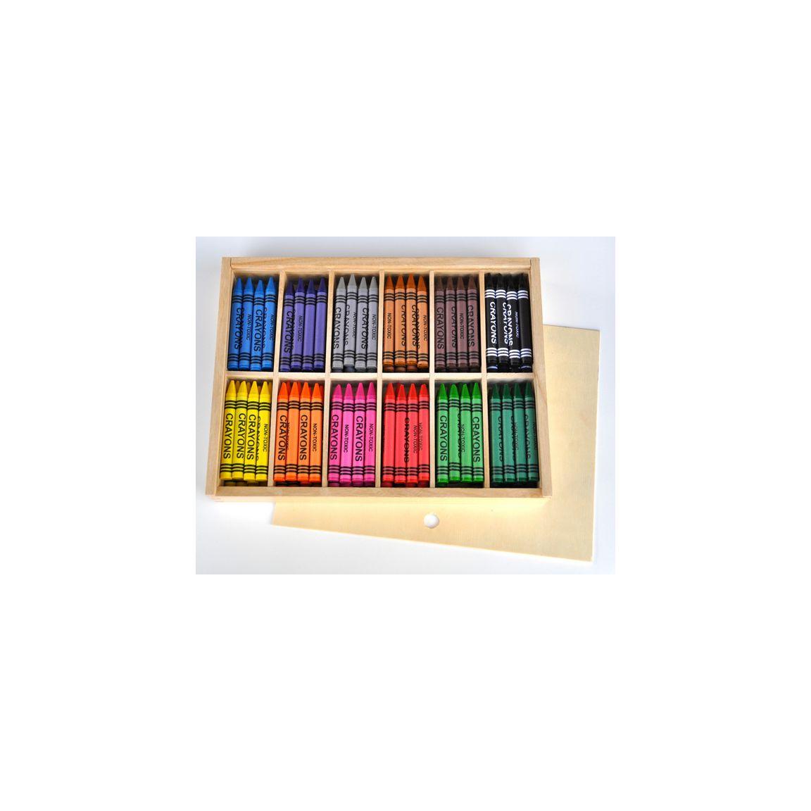Wax crayon Jumbo 12x12 colours