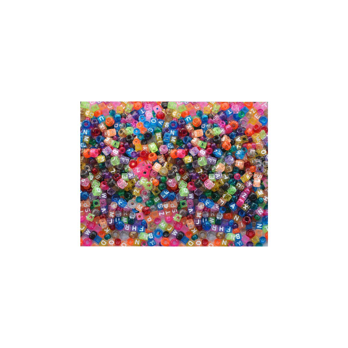 Congo beads ABC 1000/pack