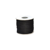 Leatherette cord black 100 m