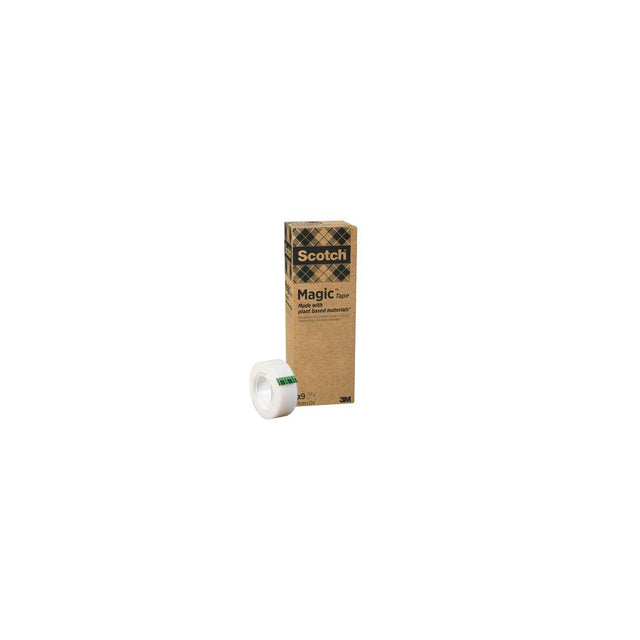 Document tape SCOTCH 900 19mmx33m 9/pack