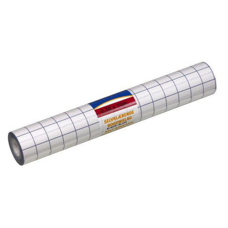 Book plastic self-adhesive. 80my 30cmx10m blank