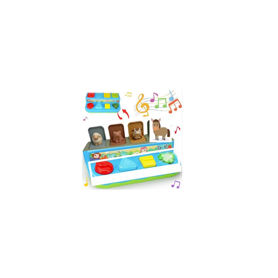 Pop Up with Farm Animals 12mo