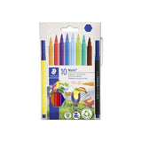 STAEDTLER fibre pen 10 colours