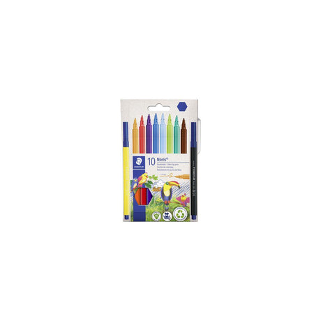 STAEDTLER fibre pen 10 colours