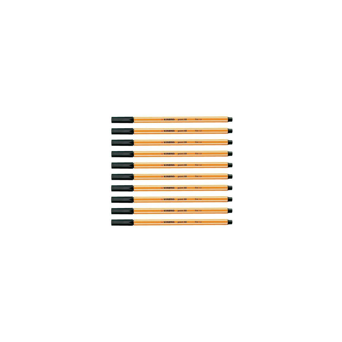 Fineliner STABILO Point 88 black