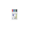 Whiteboard pen LUMOCOLOR 351B slanted 4/pc