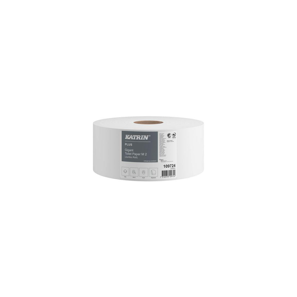 Toilet paper KATRIN Gigant M 310m 6/pack