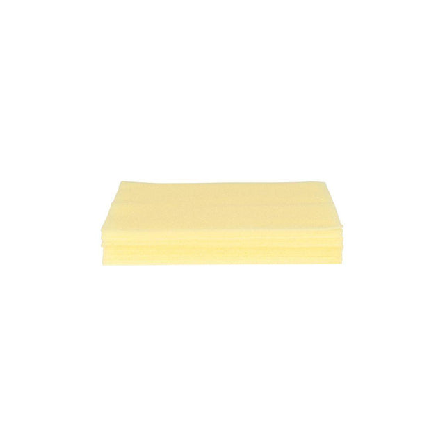 Foam washcloth 19x19 cm 100/pack