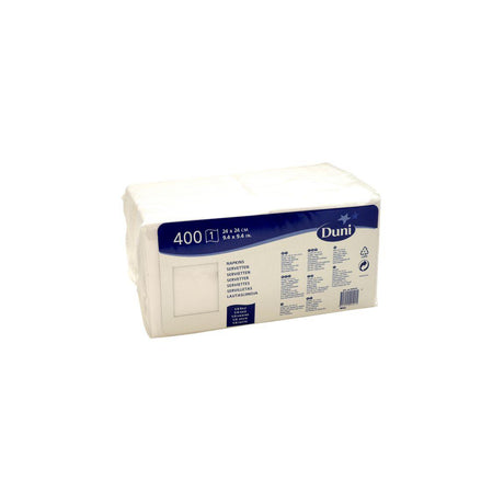 Napkin 1-ply 24x24cm white 500/pack