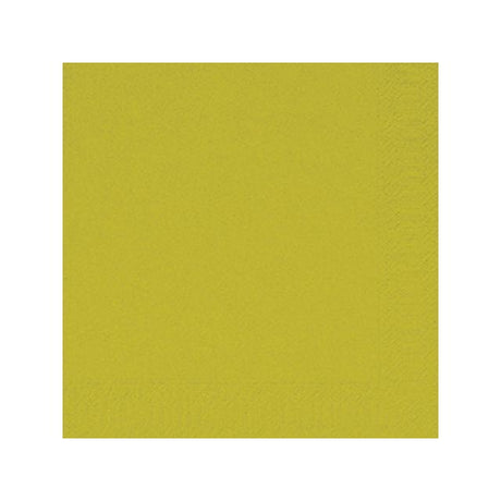 Napkin 3-ply 33x33cm kiwi 125/pack