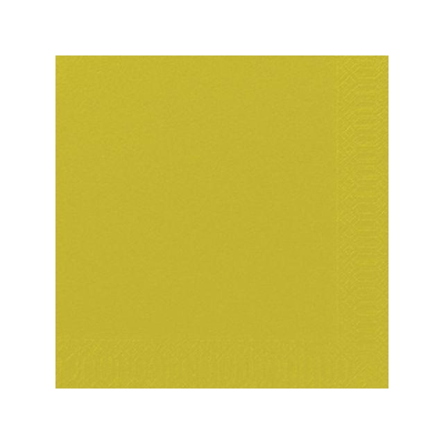 Napkin 3-ply 40x40cm kiwi 125/pack