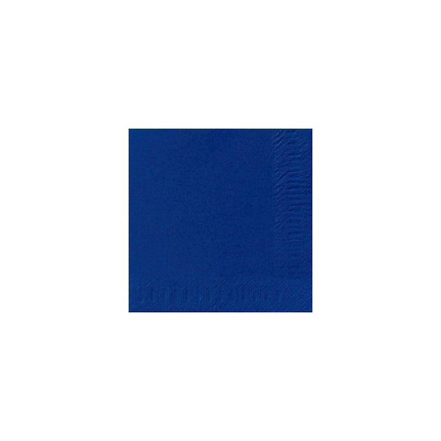 Napkin 3-ply 33x33cm dark blue 125/pack