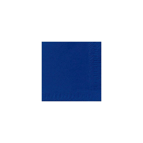 Napkin 3-ply 33x33cm dark blue 125/pack