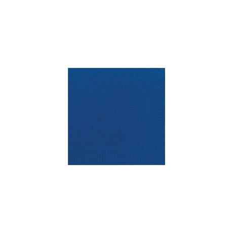 Napkin 3-ply 40x40cm dark blue 125/pack