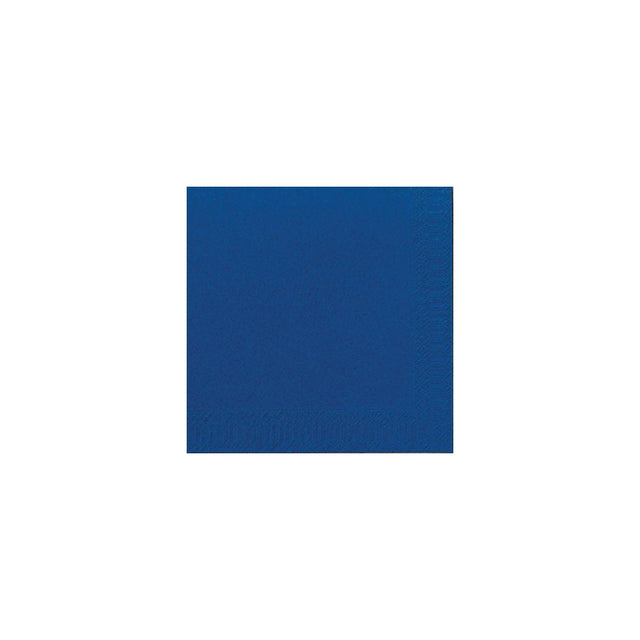 Napkin 3-ply 40x40cm dark blue 125/pack
