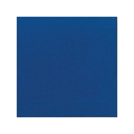 Napkin 3-ply 40x40cm dark blue 125/pack