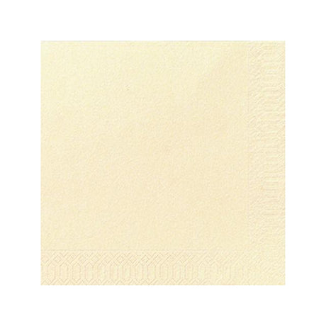 Napkin 3-ply 40x40cm vanilla 125/pack