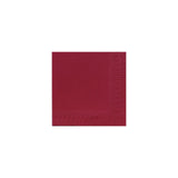 Napkin 3-ply 40x40cm burgundy 125/pack