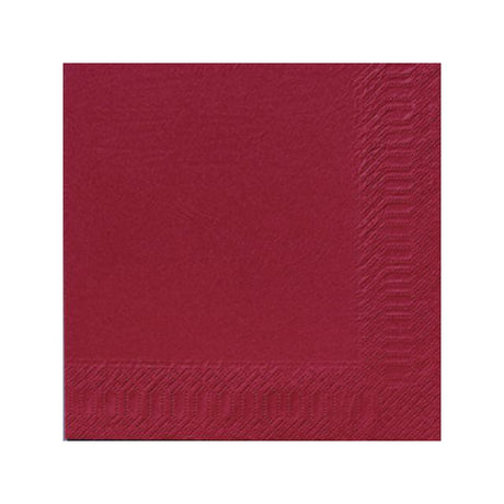 Napkin 3-ply 40x40cm burgundy 125/pack