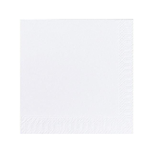 Napkin 3-ply 40x40cm white 125/pack