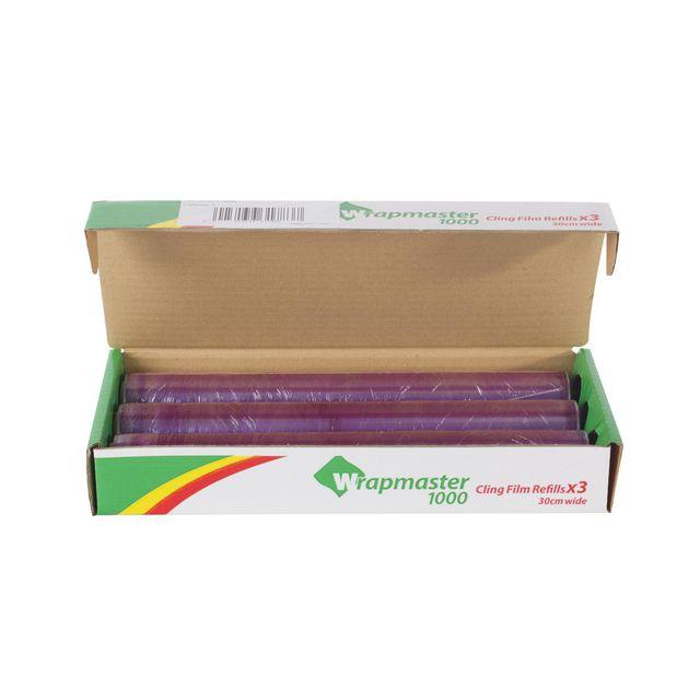 Plastic film PVC Wrapmaster 1000 30cmx100m