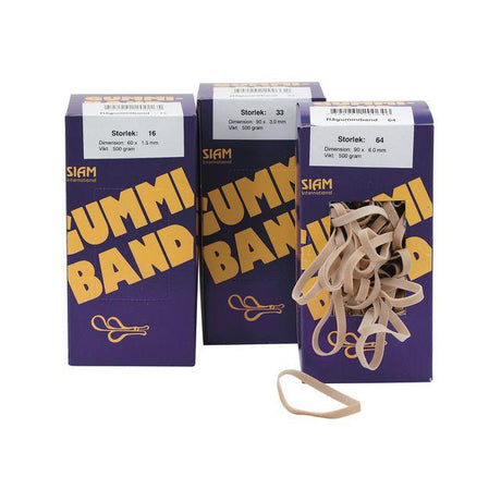 Rubber band no 18 75x1,5mm 1590/pc