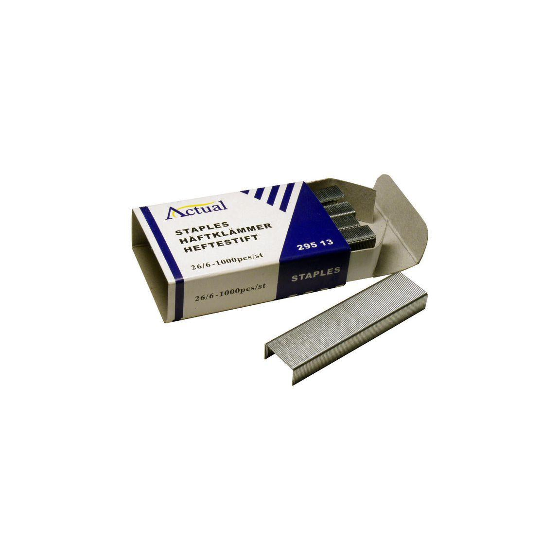 Staple ACTUAL 26/6 1000/fp