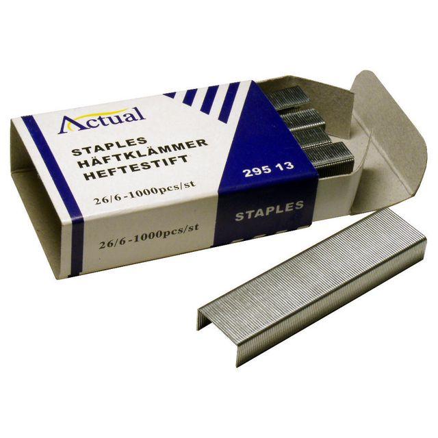 Staple ACTUAL 26/6 1000/fp