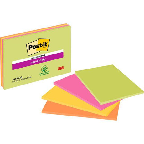 Notes POST-IT SS Meeting Notes 149x98mm