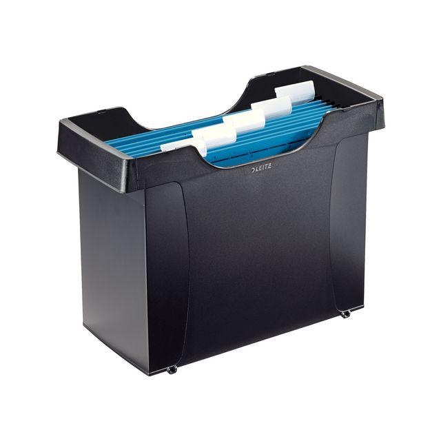 Hanging file drawer LEITZ Plus black