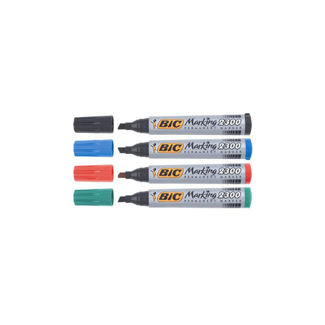 Marking pen BIC Eco 2300 4 colours/pack