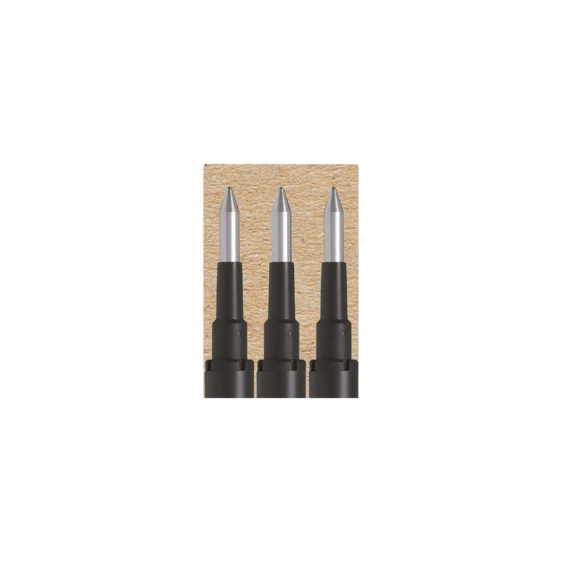 Refill PILOT Frixion 0,7mm black 3/pack