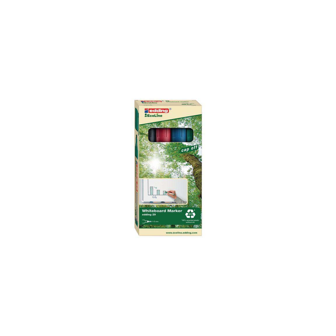 Whiteboard pen EDDING 29 4/pc